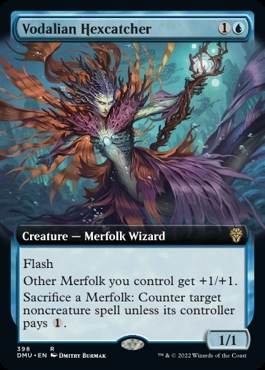 Vodalian Hexcatcher Dominaria United Bordless
